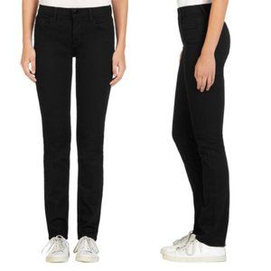 J Brand Mid Rise Straight Leg Jeans in Vanity